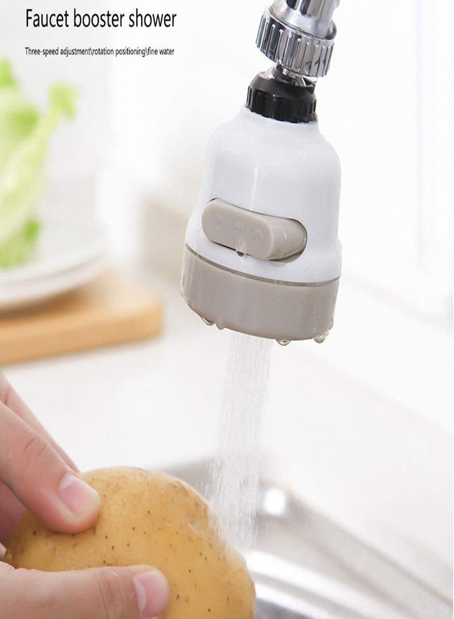 SIYANSHU Faucet Extender,3 Modes Position Adjustable Sink Faucet Sprayer Head,High Water Flow Tap Water Head for Home Kitchen Bathroom,Booster Shower Water Saver Pack of-1 - Image 2